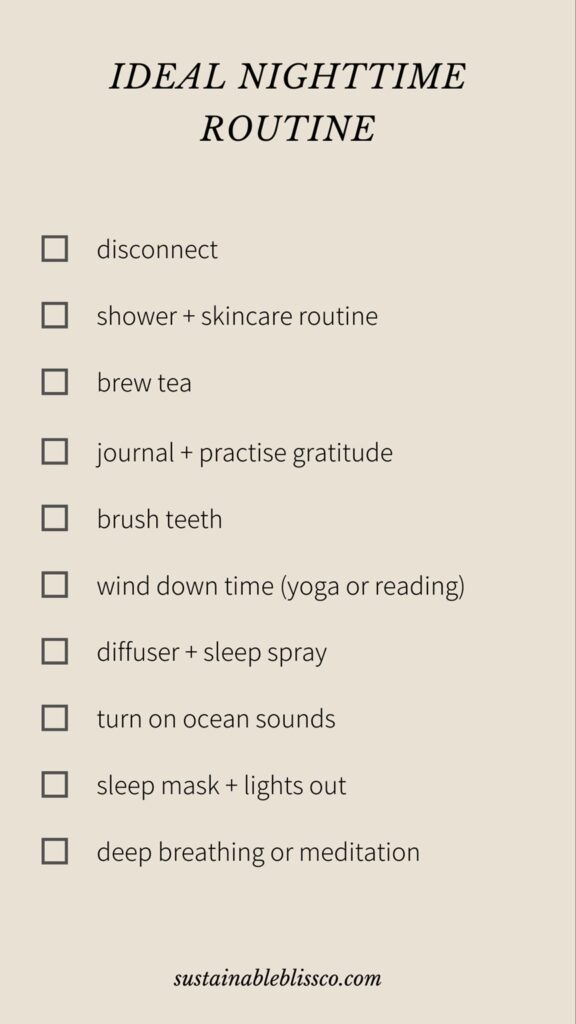 Consistent bedtime routine for adults over 40