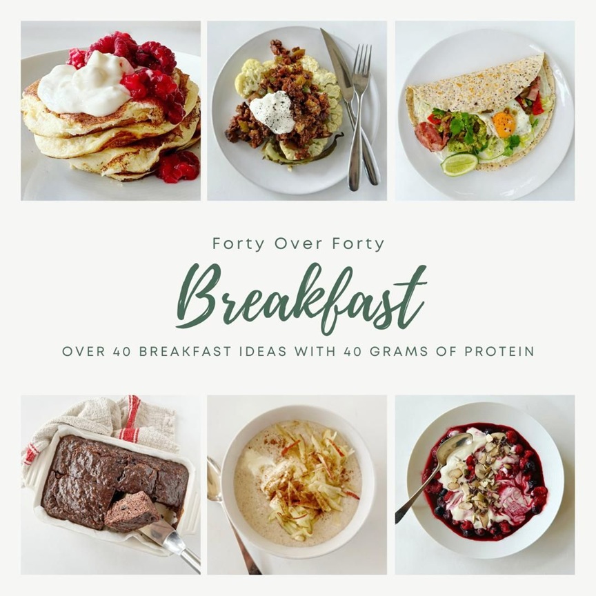 Simple morning routine with protein breakfast for adults over 40